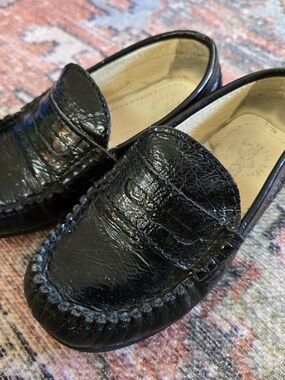 Primigi Black Patent Penny Loafers